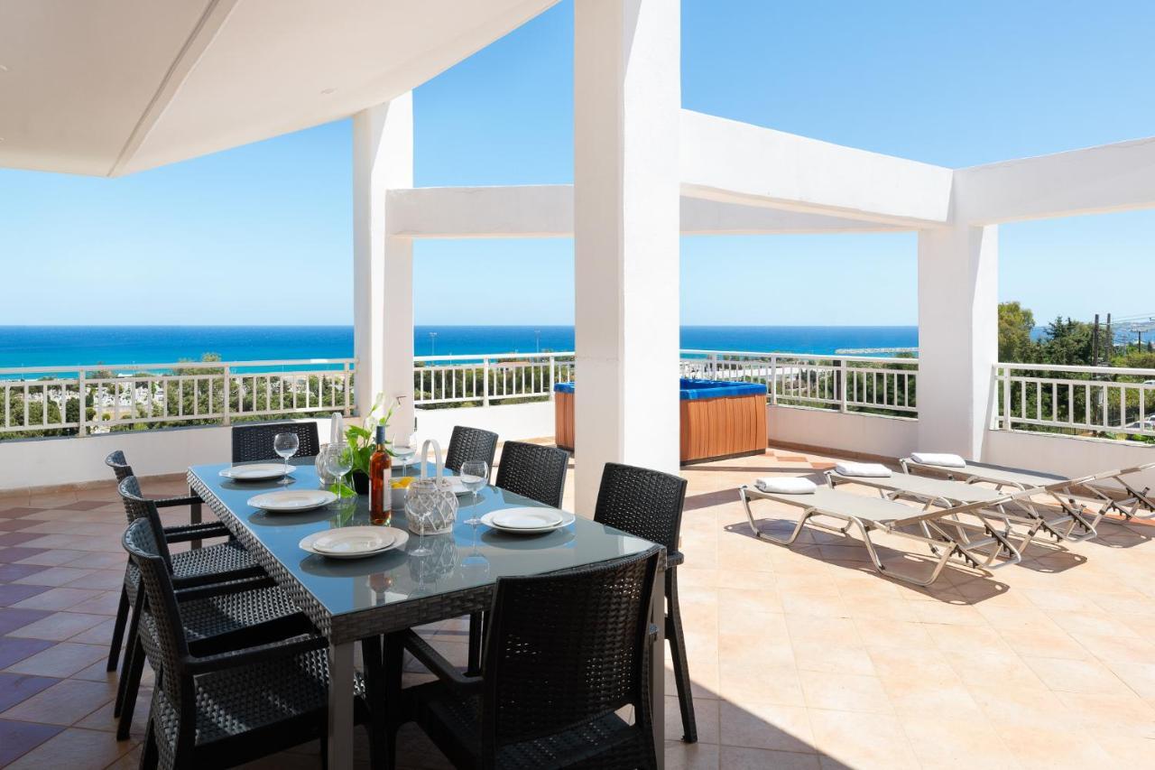 Rhodes City Amazing Apartments With Sea View In Rhodes Town מראה חיצוני תמונה