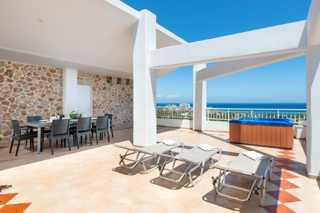 Rhodes City Amazing Apartments With Sea View In Rhodes Town מראה חיצוני תמונה