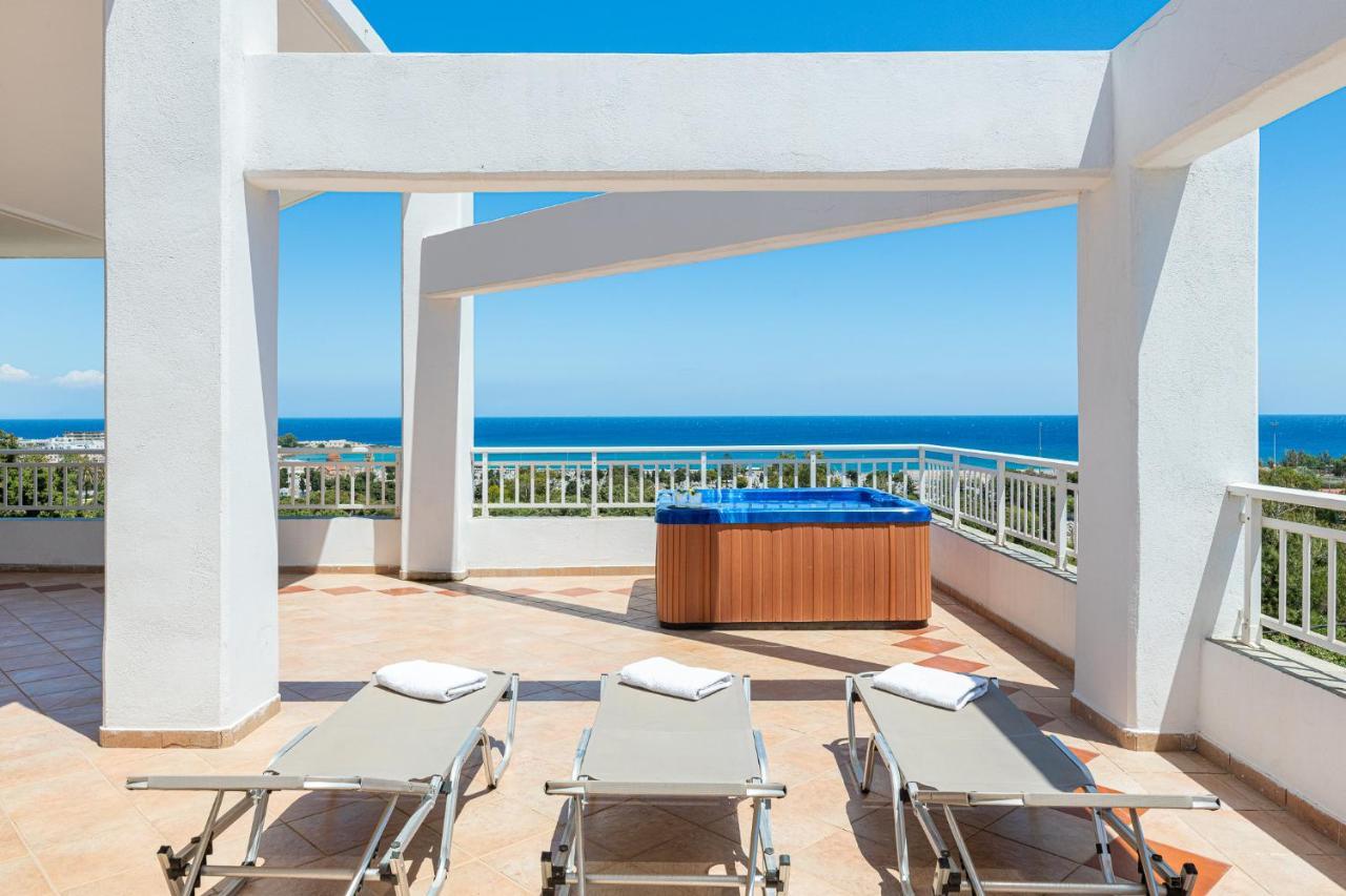 Rhodes City Amazing Apartments With Sea View In Rhodes Town מראה חיצוני תמונה